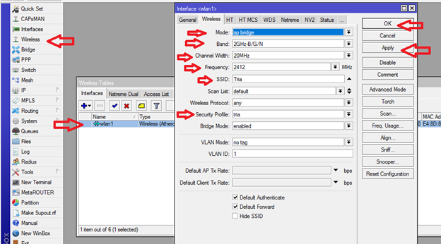 Setting Wireless Atau Wifi Sendiri Menggunakan Router Mikrotik - Cinta Networking