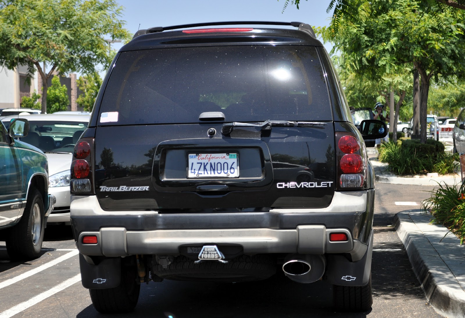 Just a car guy   Remove to tow Fords tow hitch cap   now that is