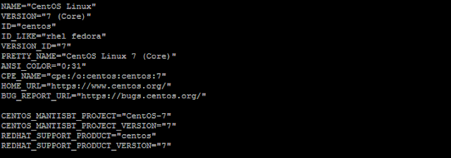 CentOS - Operating System Information