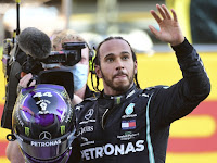 Lewis Hamilton wins F1 Tuscan Grand Prix 2020.