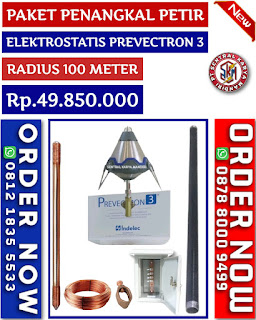 Penangkal Petir Elektrostatis Prevectron 3 S60 R-100