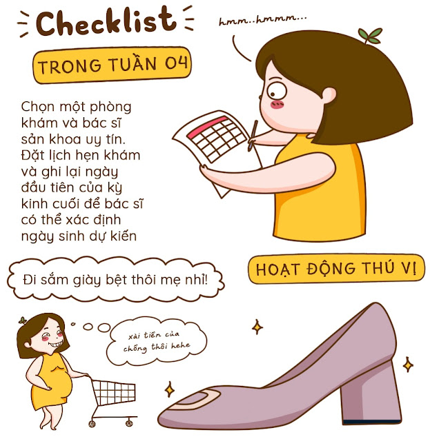 Kiến thức mang thai tuần 4