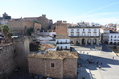 caceres plaza mayor