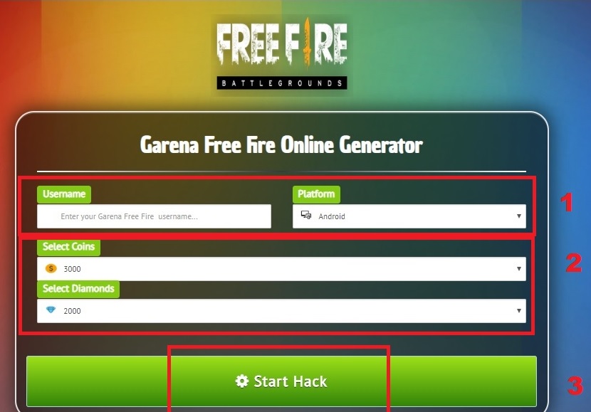 uplace.today/fire | How to get Diamond and Coin Free Fire for Free ... - 