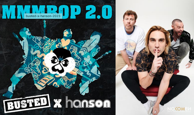 BUSTED TEAM UP WITH HANSON  RELEASE  THE '90S CLASSIC 'MMMBOP'
