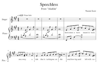 Speechless Piano Sheet Music