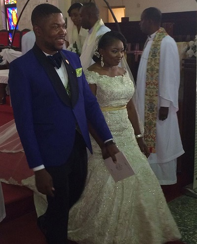 Photo: Actor Kenneth Okolie's Sister Weds 