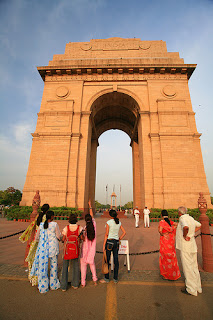 Brama Indii. Centralna aleja Delhi Rajpath