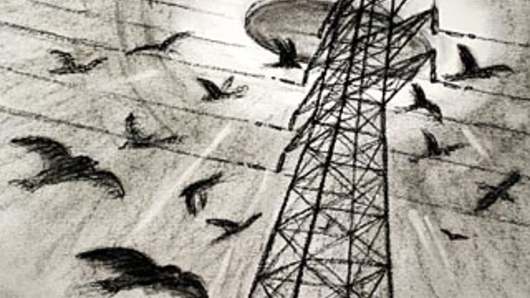 Still de animação do filme Westall 66: A Suburban UFO Mystery, retratando o incidente.