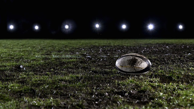 Rugby Ball Quanco Diamond Shape 3D Desktop Wallpaper