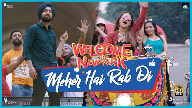 Meher Hai Rab Di Lyrics | Diljit | Sonakshi | Mika | Khusboo | Welcome To New York | Feb 23