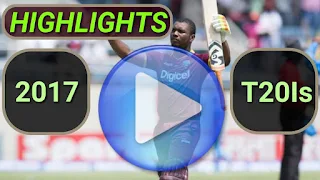 2017 t20i cricket matches highlights online