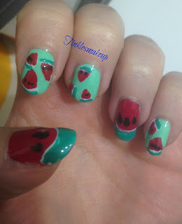 watermelon_nail_art