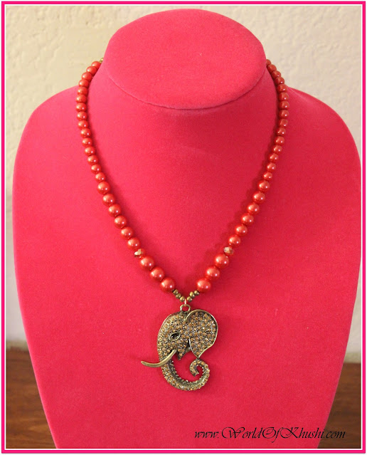 How To Make Ganesha Necklace | DIY