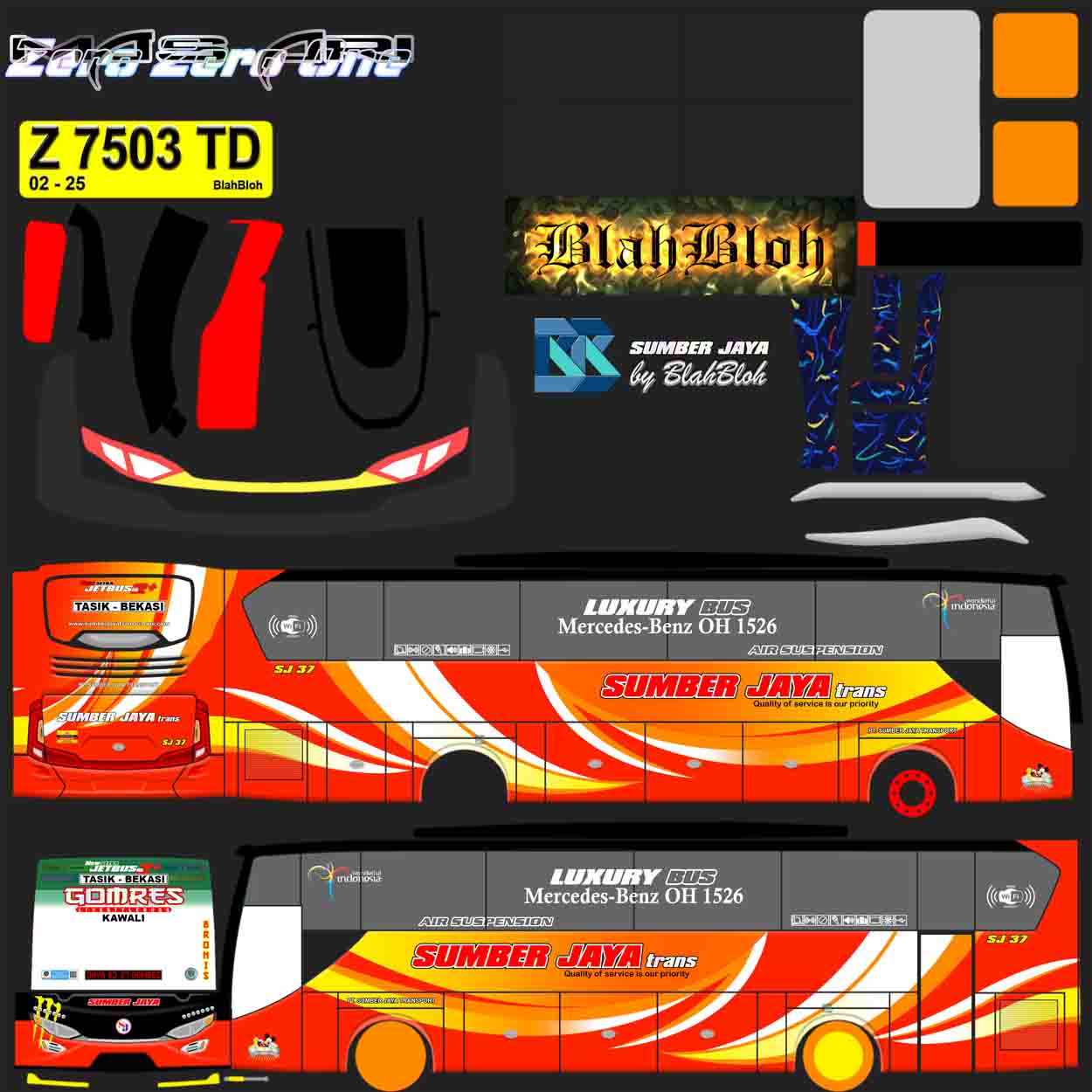 download mod bussid sumber jaya