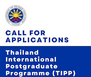Thailand International Postgraduate Scholarship 2023/2024