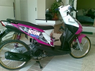 New Modifikasi Honda icon Thai motorcycles 2009 pics 