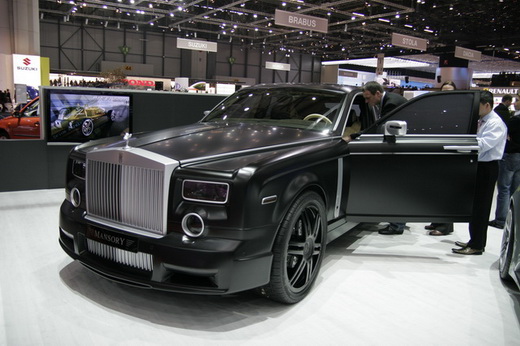 mansoryconquistadorrollsroycephantom RollsRoyce is a British brand 