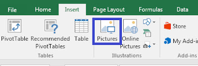 Insert Gambar Dalam Excel