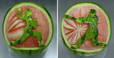 Amazing Watermelon Art