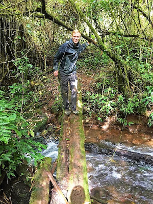 jeremy exploring river vara blanca costa rica