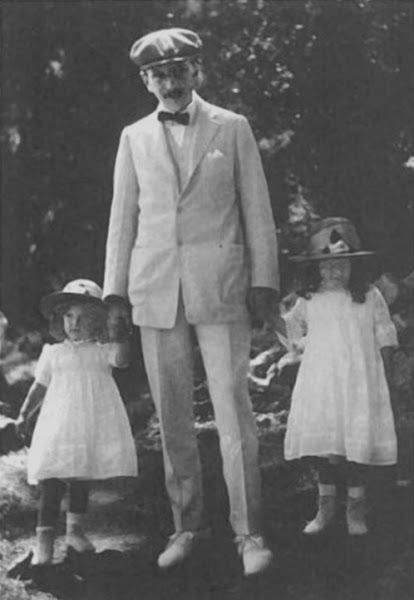 Maurice Wertheim and daughters Barbara & Josephine