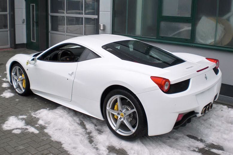 2009 Ferrari 458 Italia White