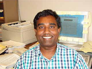 Umar Mohideen is a professor of physics at UCR. Image credit: UCR.