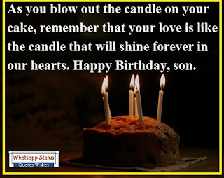 123 birthday greetings for son