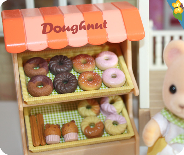 Sylvanian Families - Le stand de donuts