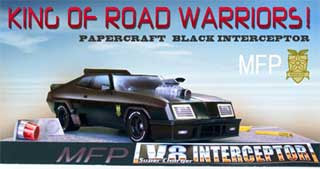 Mad Max V8 Interceptor Papercraft