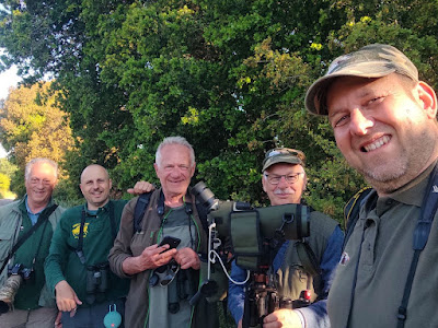 Selfie of bird photographers