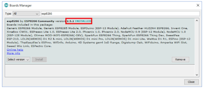 Install Board ESP8266 di Arduino IDE (Windows, Mac OS X, Linux)