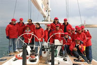 Charter the maxi FORTUNA for racing in Antigua Sailing Week - Contact ParadiseConnections.com