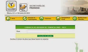 Tenencias CDMX Consulta adeudo en linea