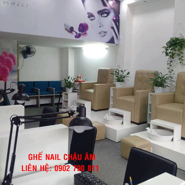 ghế nails đẹp 