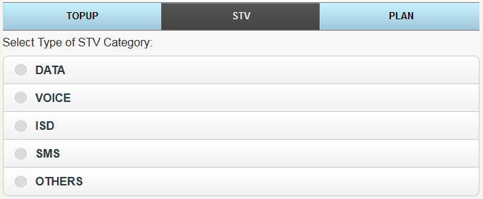 BSNL Quick Online STV Recharge Portal