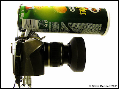diy flash extender for macro photography using pringles can