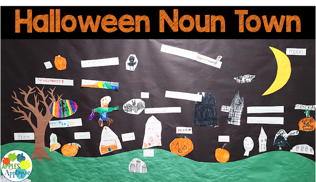 Halloween Noun Town | Apples to Applique