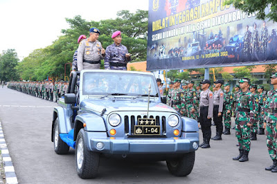 Kalemdiklat Polri Hadiri Penutupan Diklat Integrasi Kampus Kebangsaan TNI dan Polri TA 2022 2