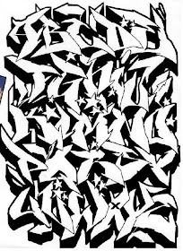 graffiti alphabet bubble letters z. dresses GRAFFITI ALPHABET