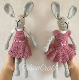 PATRON GRATIS CONEJA AMIGURUMI 67611