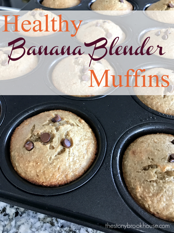  Healthy Banana Blender Muffins