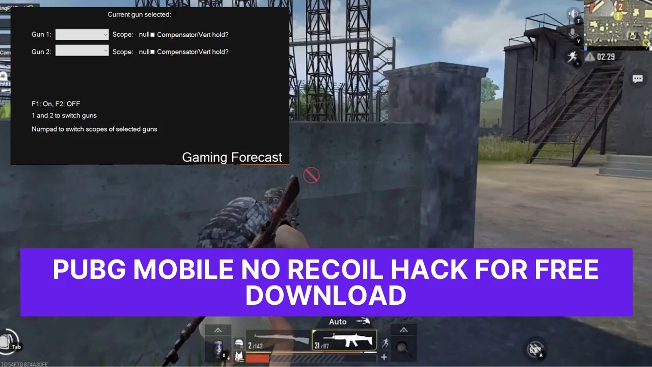 Pubg Mobile No Recoil Hack All Emulators Support Undetected 21 Gaming Forecast Download Free Online Game Hacks