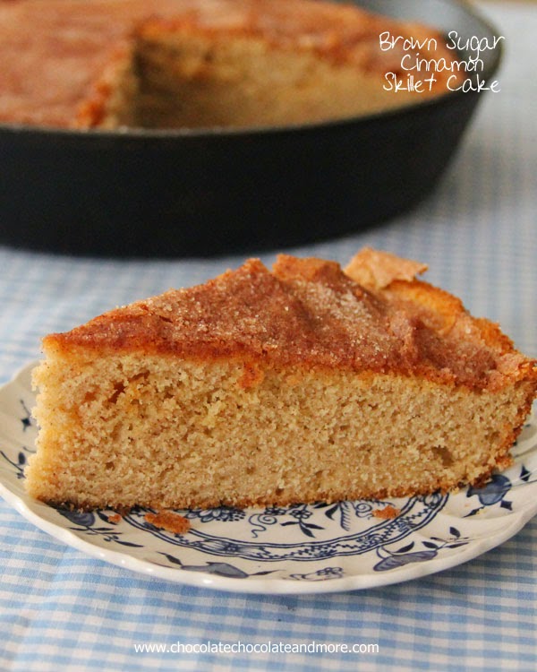 brown-sugar-cinnamon-skillet-cake recipe