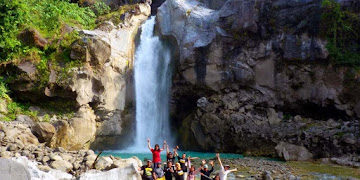 The Charm Of The Waterfall Mangku Milky Sembalun Regions