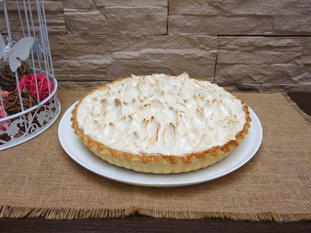 TARTA BROWNIE CON MERENGUE