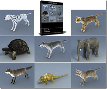 3D Model Dosch - 3D Animals