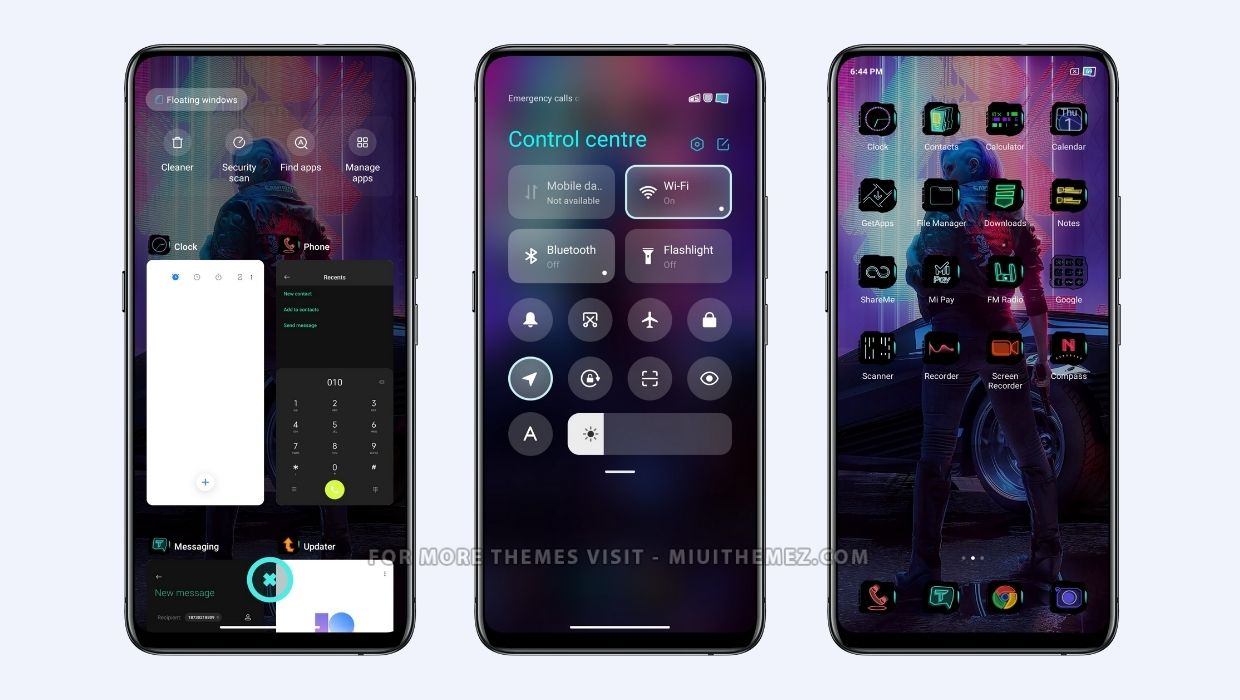 Cyber City MIUI Theme