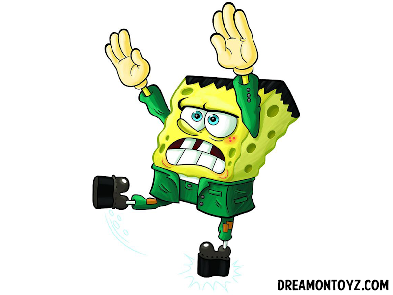 49+ Wallpaper Spongebob Monster